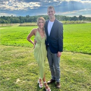 XS Lulu’s Green Wedding Guest dress